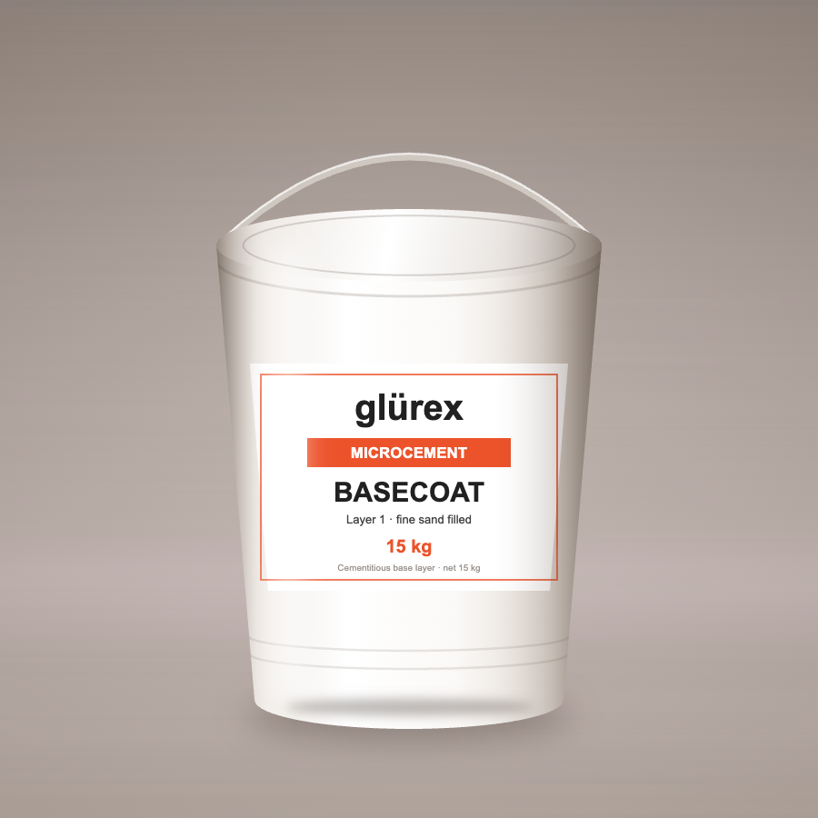 Glürex Microcement Basecoat 15 kg