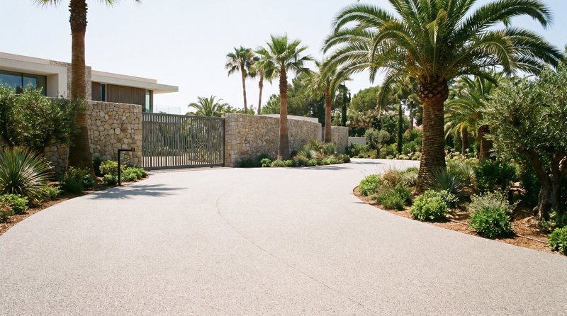 Villa driveway finished in Stone Carpet